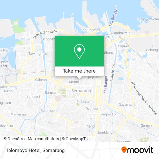 Telomoyo Hotel map