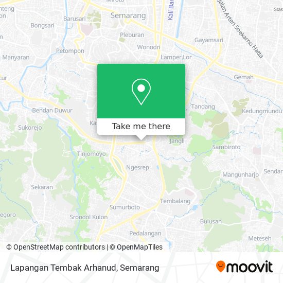Lapangan Tembak Arhanud map
