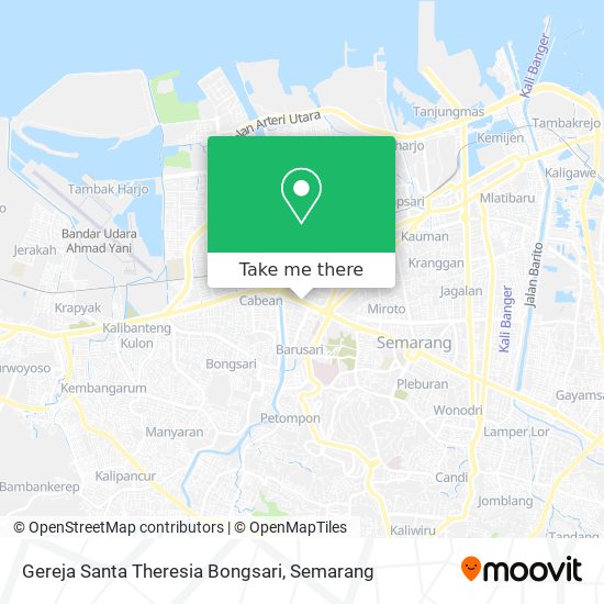 Gereja Santa Theresia Bongsari map