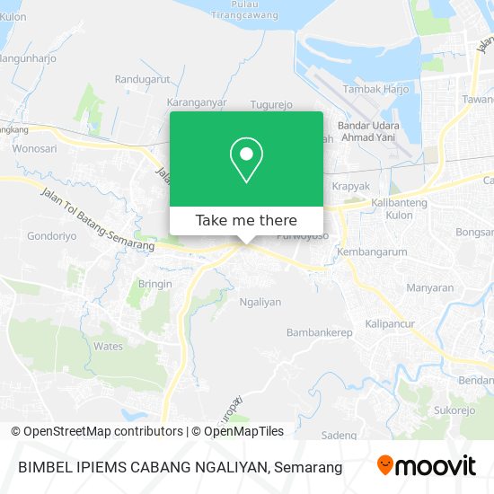 BIMBEL IPIEMS CABANG NGALIYAN map