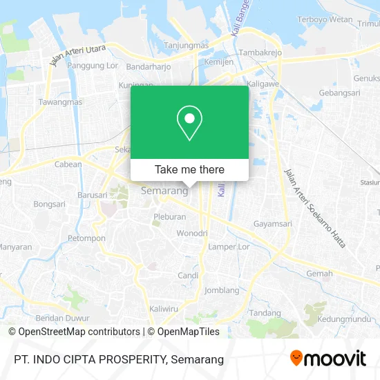 PT. INDO CIPTA PROSPERITY map