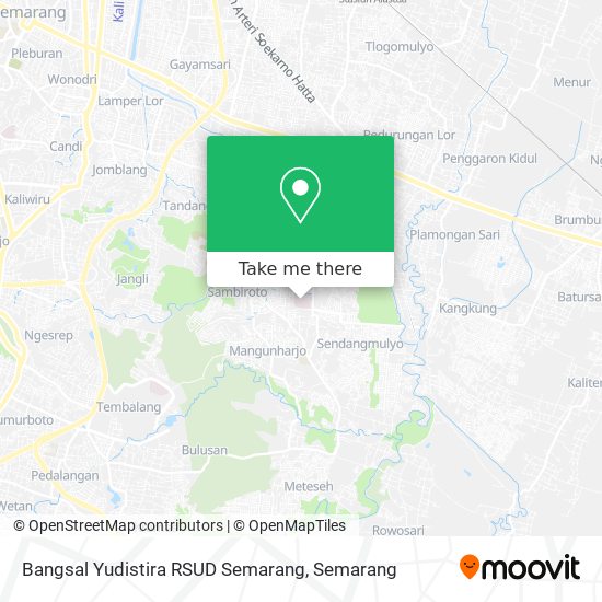 Bangsal Yudistira RSUD Semarang map