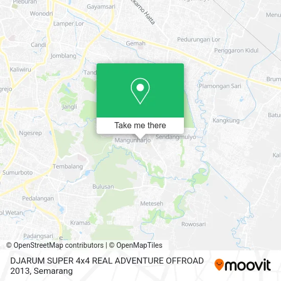 DJARUM SUPER 4x4 REAL ADVENTURE OFFROAD 2013 map
