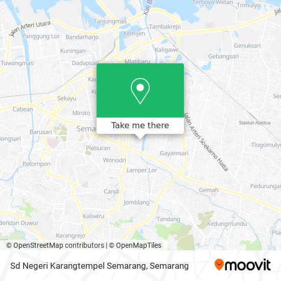 Sd Negeri Karangtempel Semarang map