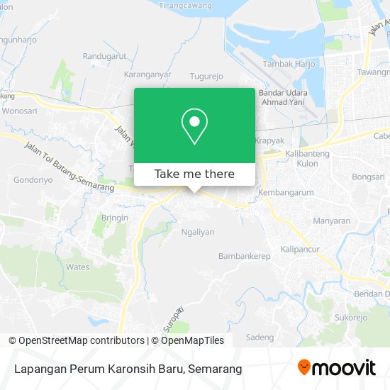 Lapangan Perum Karonsih Baru map