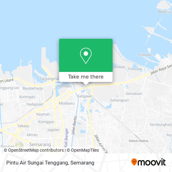 Pintu Air Sungai Tenggang map