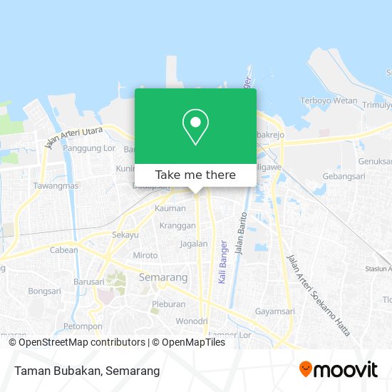 Taman Bubakan map