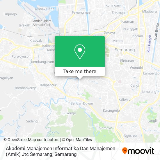 Akademi Manajemen Informatika Dan Manajemen (Amik) Jtc Semarang map