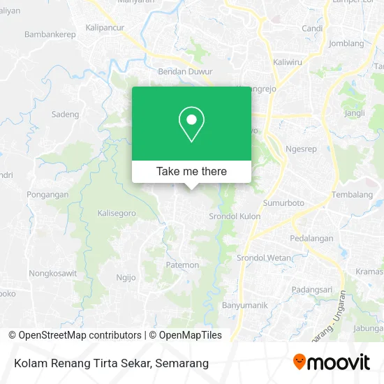 Kolam Renang Tirta Sekar map