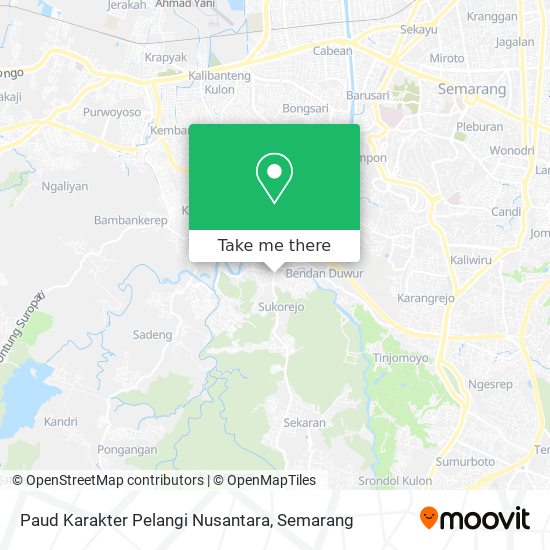 Paud Karakter Pelangi Nusantara map