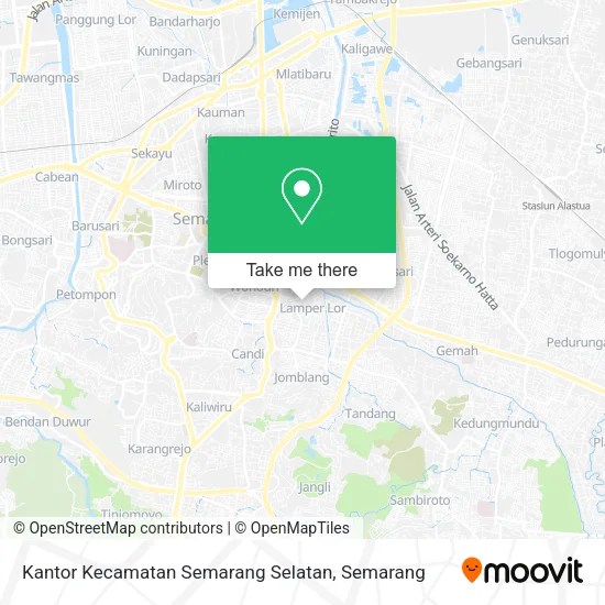 Kantor Kecamatan Semarang Selatan map