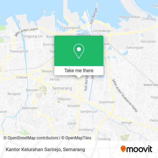 Kantor Kelurahan Sarirejo map