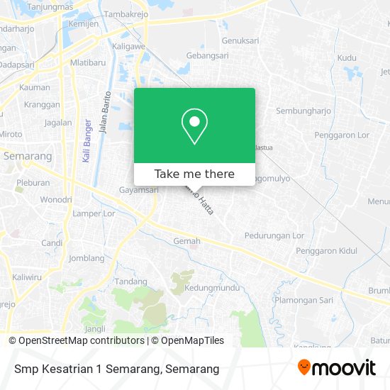 Smp Kesatrian 1 Semarang map