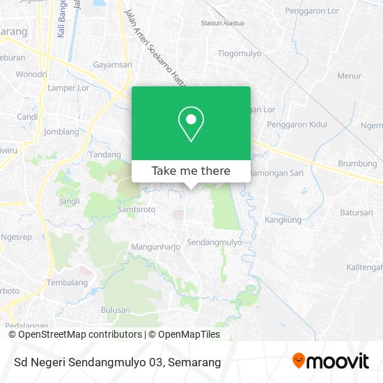 Sd Negeri Sendangmulyo 03 map