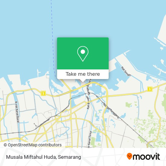Musala Miftahul Huda map