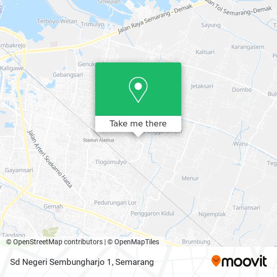 Sd Negeri Sembungharjo 1 map