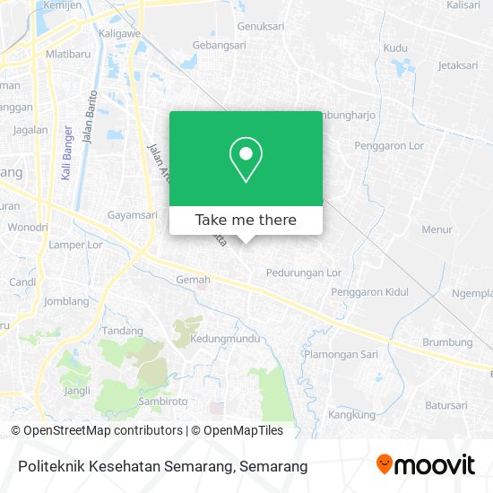 Politeknik Kesehatan Semarang map