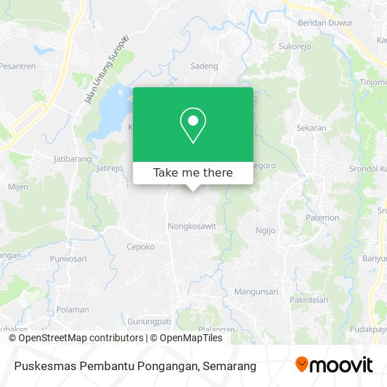 Puskesmas Pembantu Pongangan map