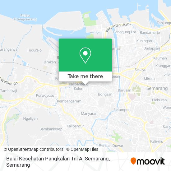 Balai Kesehatan Pangkalan Tni Al Semarang map