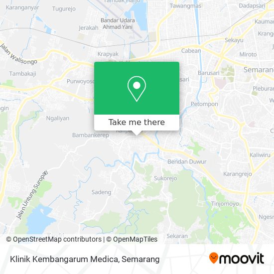 Klinik Kembangarum Medica map