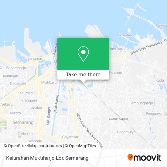 Kelurahan Muktiharjo Lor map