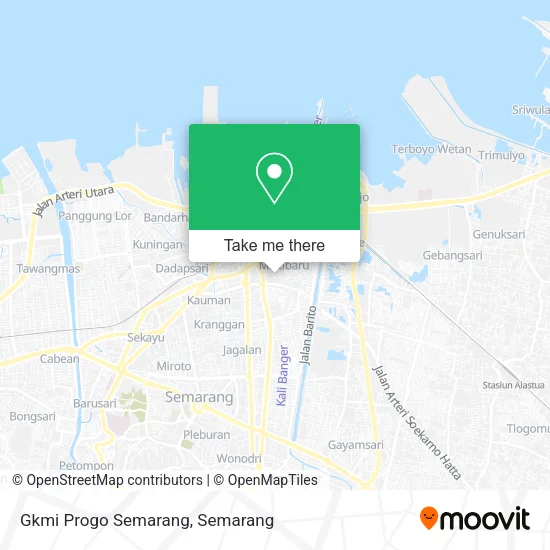 Gkmi Progo Semarang map