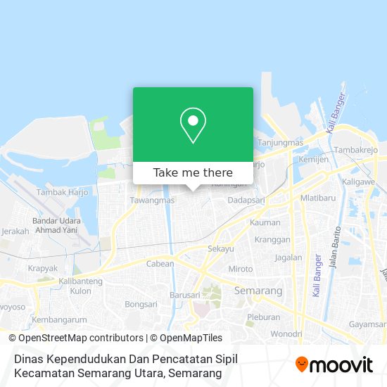 Dinas Kependudukan Dan Pencatatan Sipil Kecamatan Semarang Utara map