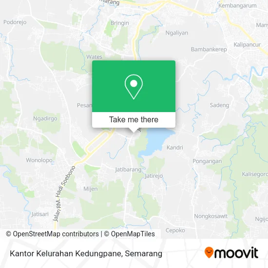 Kantor Kelurahan Kedungpane map