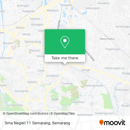 Sma Negeri 11 Semarang map