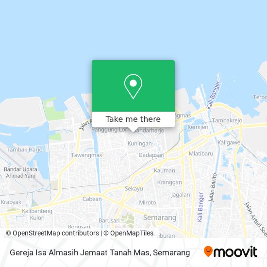 Gereja Isa Almasih Jemaat Tanah Mas map