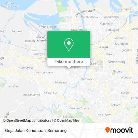 Gsja Jalan Kehidupan map