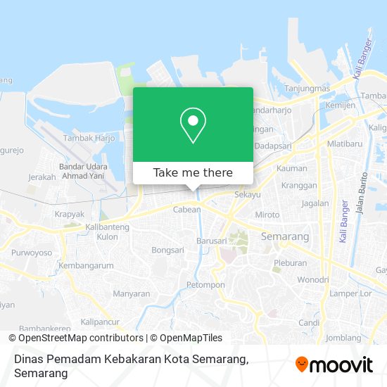 Dinas Pemadam Kebakaran Kota Semarang map