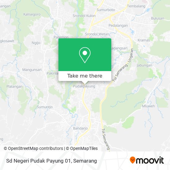 Sd Negeri Pudak Payung 01 map