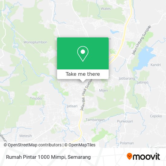 Rumah Pintar 1000 Mimpi map