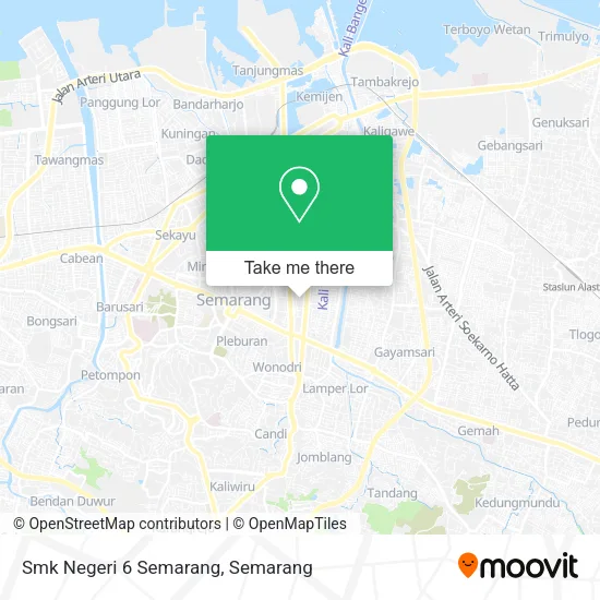 Smk Negeri 6 Semarang map