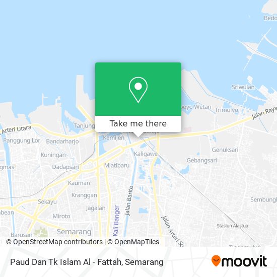 Paud Dan Tk Islam Al - Fattah map