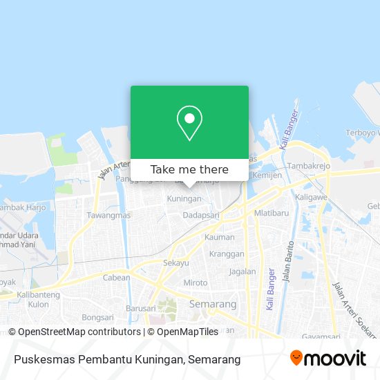 Puskesmas Pembantu Kuningan map