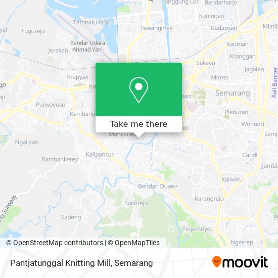 Pantjatunggal Knitting Mill map