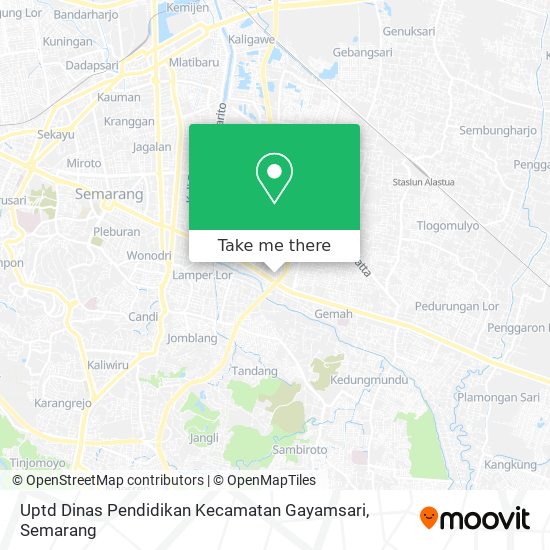 Uptd Dinas Pendidikan Kecamatan Gayamsari map