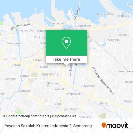 Yayasan Sekolah Kristen Indonesia 2 map