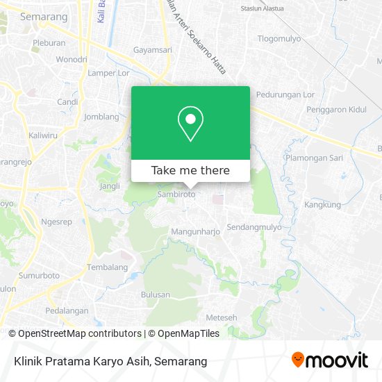 Klinik Pratama Karyo Asih map