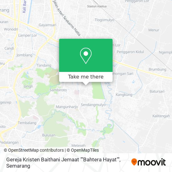 Gereja Kristen Baithani Jemaat ""Bahtera Hayat"" map