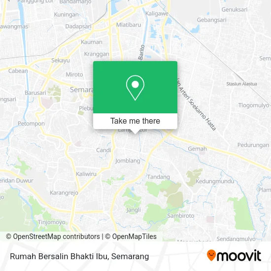 Rumah Bersalin Bhakti Ibu map