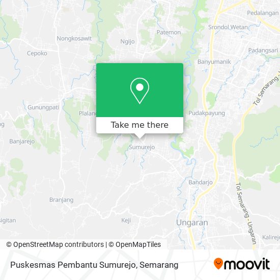 Puskesmas Pembantu Sumurejo map