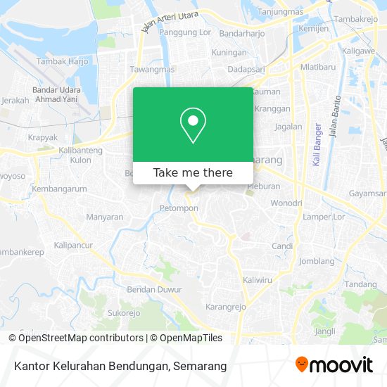 Kantor Kelurahan Bendungan map