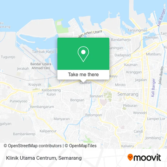 Klinik Utama Centrum map