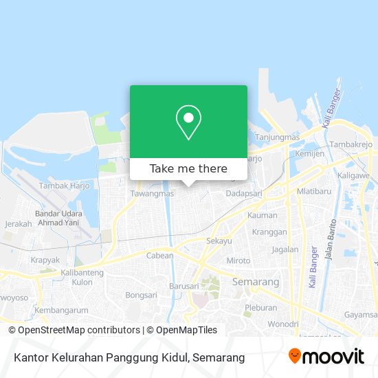 Kantor Kelurahan Panggung Kidul map