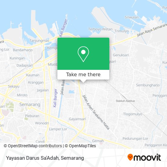 Yayasan Darus Sa'Adah map