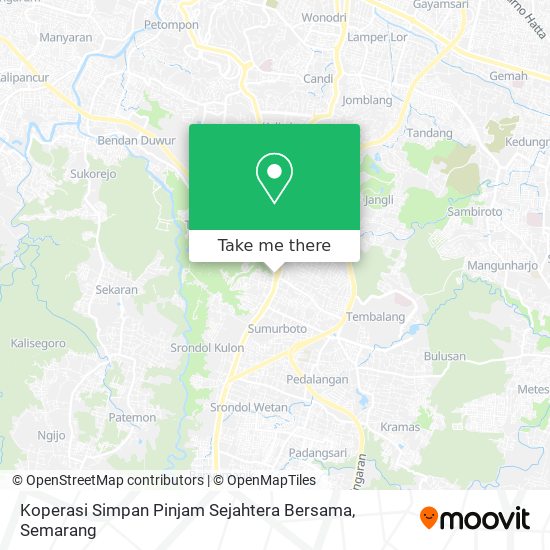 Koperasi Simpan Pinjam Sejahtera Bersama map