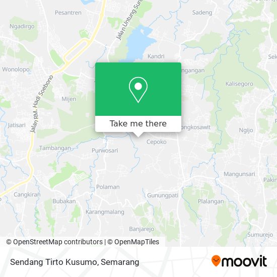 Sendang Tirto Kusumo map